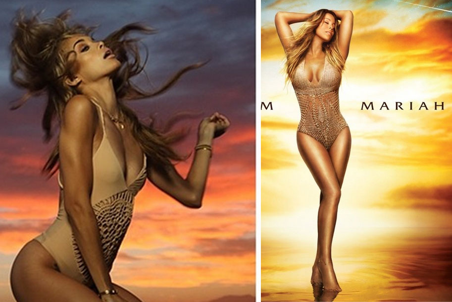 Mariah Carey vs. Golden Barbie: Nick Cannon´s neue Freundin Jasmine Sanders sieht aus wie Mariah