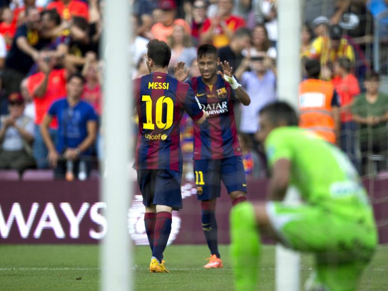 Drei Neymar-Tore beim 6:0 für Barca – Auch Real mit zwei Tore von Toni Kroos siegt (Videos)
