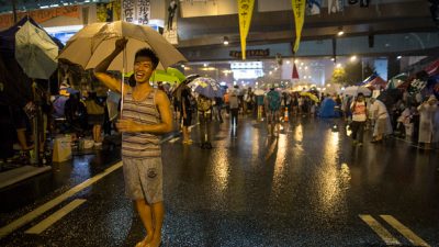 Hongkongs Wirtschaft – kaum beeinträchtigt durch Regenschirm-Bewegung