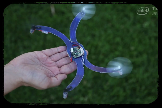 Fliegende Wearable Cam schießt Selfies auf innovative Art