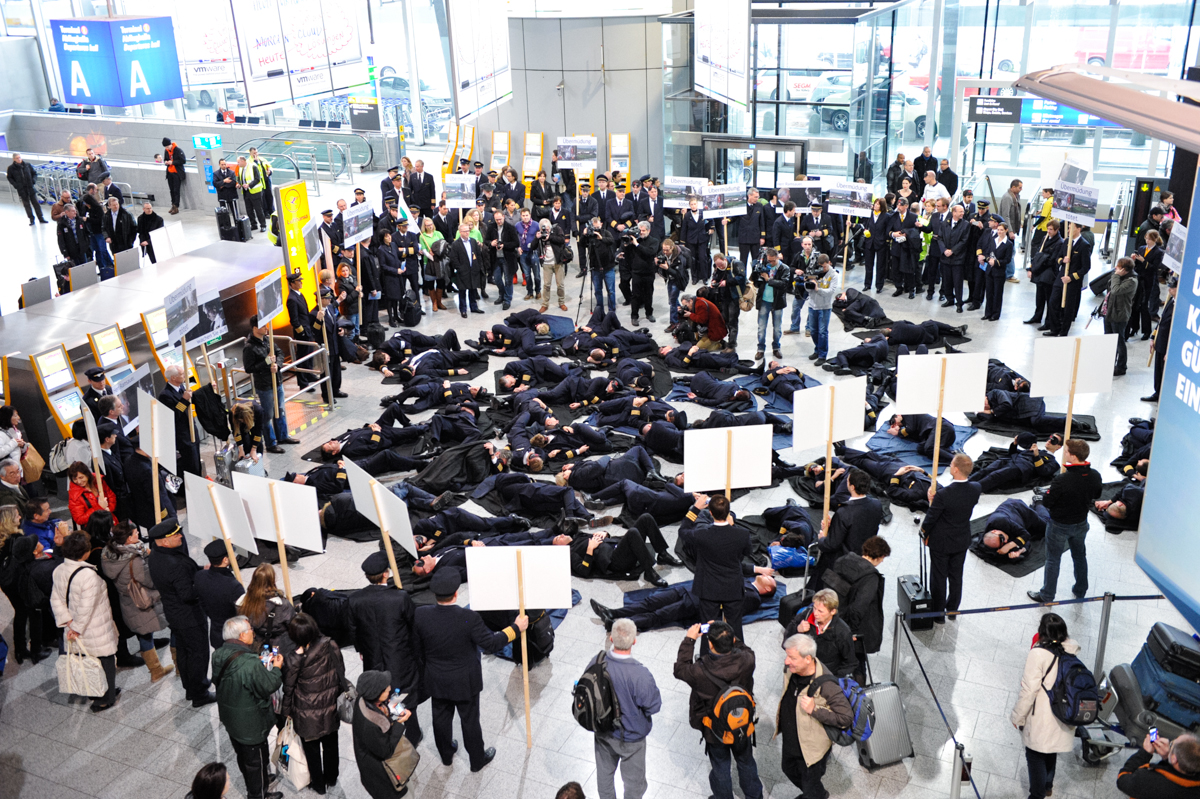 Lufthansa-Piloten streiken am Montag und Dienstag erneut