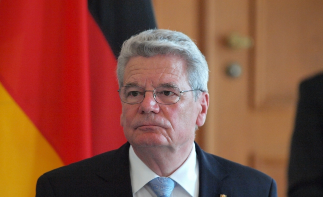 Gauck bittet Bundesbürger um Unterstützung der Welthungerhilfe