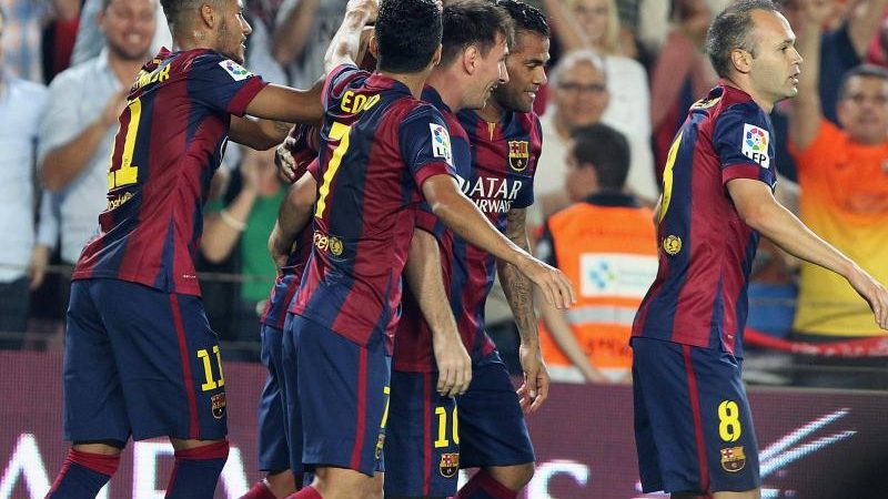 Tore von Xavi, Neymar und Messi: Spitzenreiter FC Barcelona besiegt SD Eibar 3:0 (+ Tor-Video)