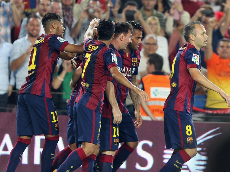 Tore von Xavi, Neymar und Messi: Spitzenreiter FC Barcelona besiegt SD Eibar 3:0 (+ Tor-Video)