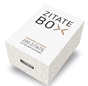 Zitate-Box mit 200 unterschiedlichen Postkarten für 19,99 Euro
