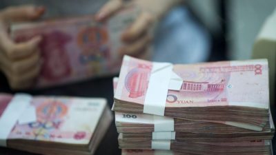 Chinas Zentralbank: 10.000 Funktionäre mit über 100 Milliarden Euro auf Kapitalflucht