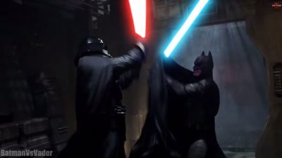 „Batman vs. Darth Vader – Super Power Beat Down“ (Machinima), Clip