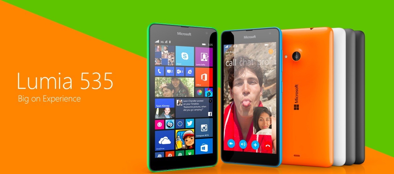 Microsoft enthüllt das Lumia 535