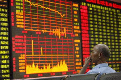 Börse in Shanghai erlebt größten Absturz seit fünf Jahren