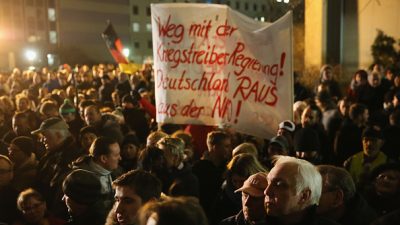 Pegida in Dresden: Das denken und sagen die Demonstranten!