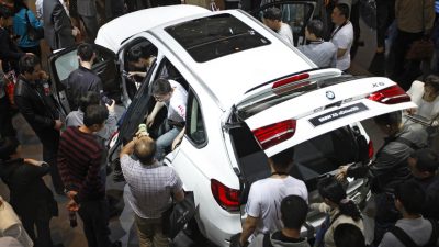 BMW drosselt Produktion, weil Chinas Automarkt langsamer brummt