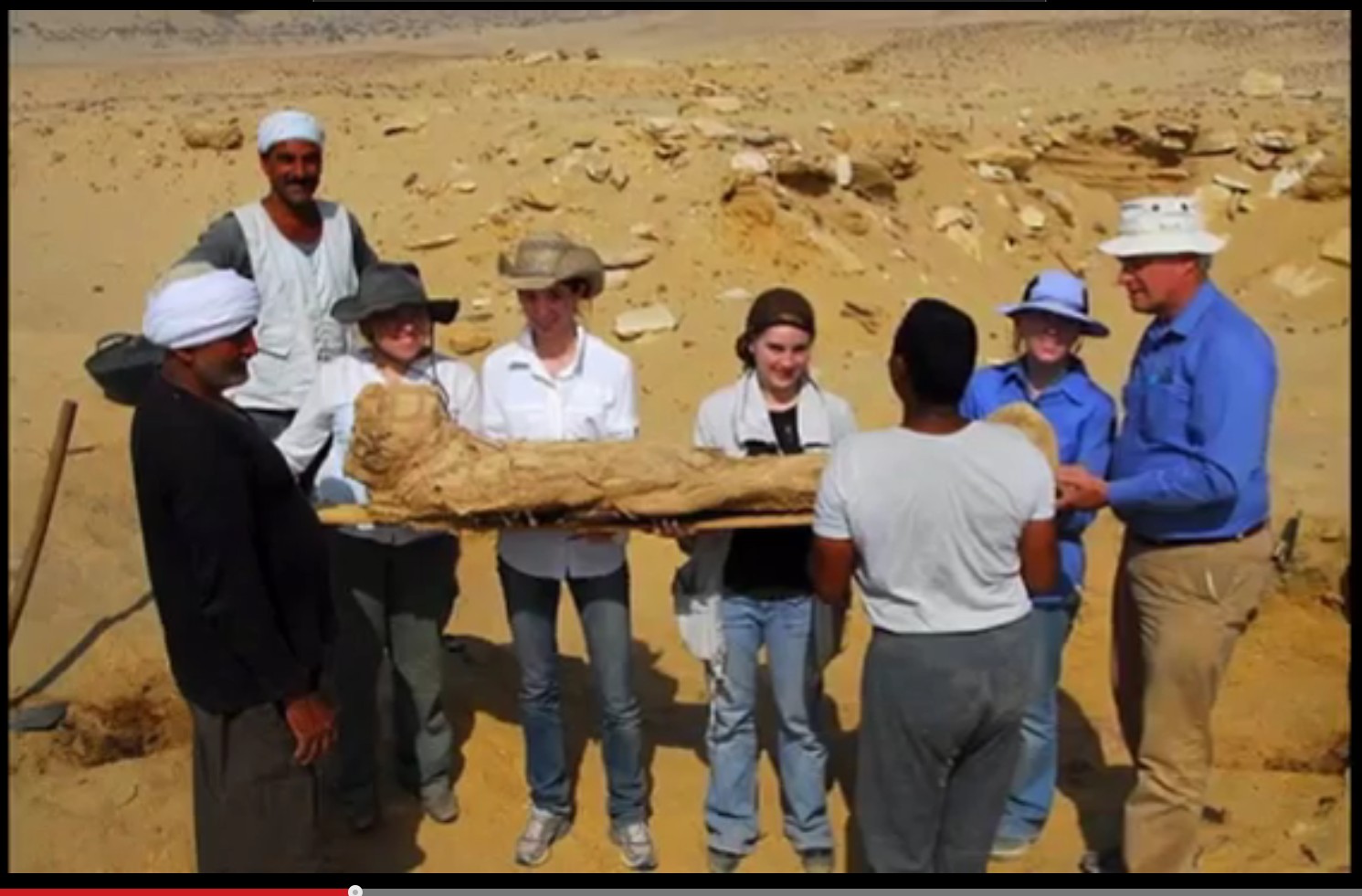 Millionen Mumien einer Totenstadt in Ägypten entdeckt