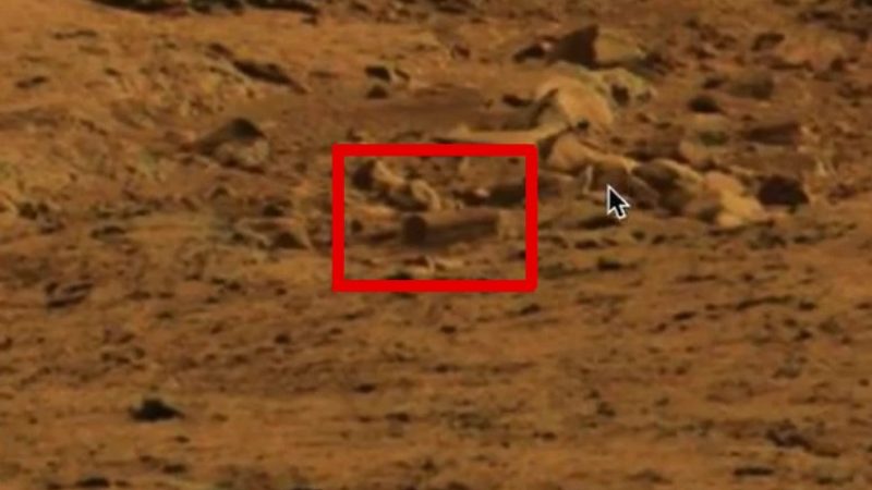 UFOs und Artefakte: „Sarg“ auf dem Mars entdeckt – Curiosity bitte mal reinschauen