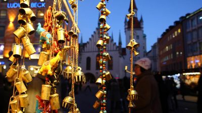 Verkaufsoffener Sonntag: Die besten Weihnachtsmärkte in München, Stuttgart, Frankfurt