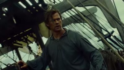 Chris Hemsworth in „Im Herzen der See“, nach Herman Melvilles Roman „Moby Dick“, Trailer