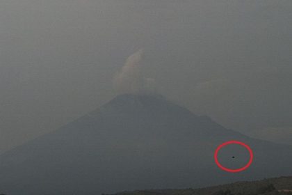 UFO Sightings 2014: Ein weiteres UFO nahe eines mexikanischen Vulkans gesichtet (Video)