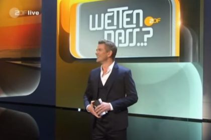 Letzter Wettkönig von “Wetten, dass…?” ist die “Kletter-Wette” UND “Es ist Zeit zu gehen”, Unheilig