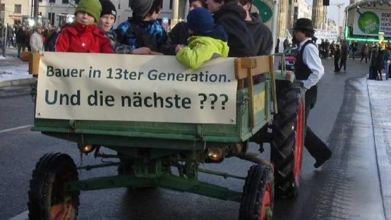 Umwelt-Demo am Samstag in Berlin: Arm in Arm gegen Gentechnik, TTIP, Monsanto und Co.