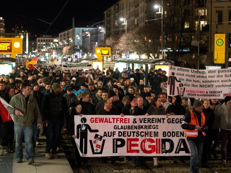 Pegida-Demo am Montag 19.01.2015 abgesagt: Terrordrohung ist der Grund