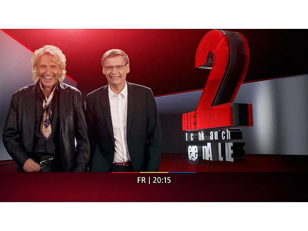 Die 2 – Gottschalk & Jauch gegen ALLE Live-Stream heute Fr. 06.02. um 20:15-00:00 bei  RTL + Free-TV