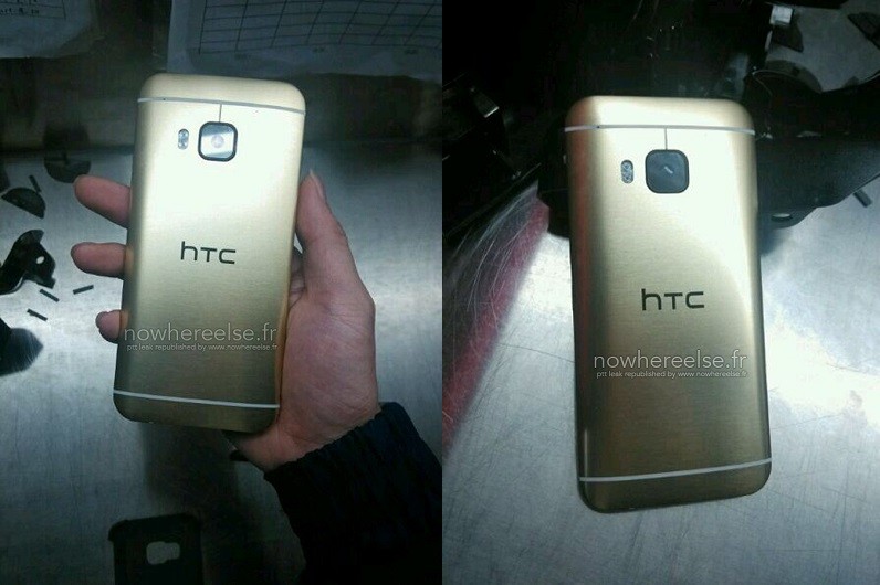 HTC One M9 Leaks, Gerüchte, Release: Das HTC One M9 in Gold durch Nowhereelse geleakt (Update: 5.2.2015)