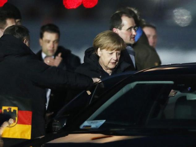 Merkel und Hollande beginnen Ukraine-Krisengespräche mit Putin