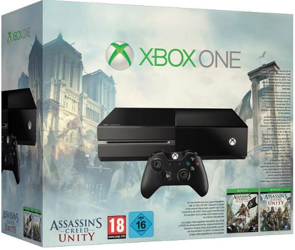 Xbox One mit Assassin’s Creed Black Flag für 329€