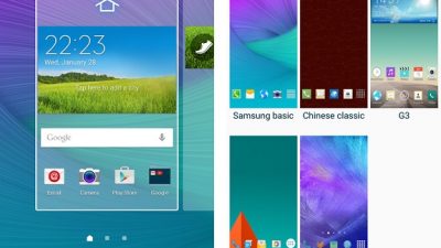 Galaxy 6 Desins, Themes, Motive: Jetzt „TouchWiz Themes“ vom Galaxy S6 herunterladen