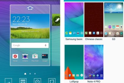 Galaxy 6 Desins, Themes, Motive: Jetzt “TouchWiz Themes” vom Galaxy S6 herunterladen