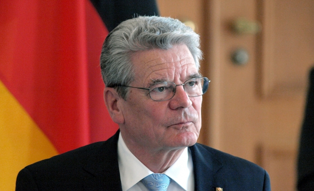 Steinmeier befürwortet zweite Amtszeit von Joachim Gauck