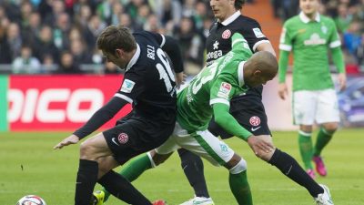 Rückschlag für Werder: 0:0 gegen Mainz