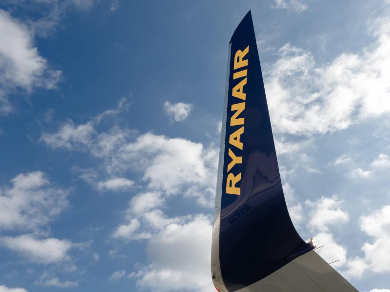 Ryanair befördert deutlich mehr Passagiere