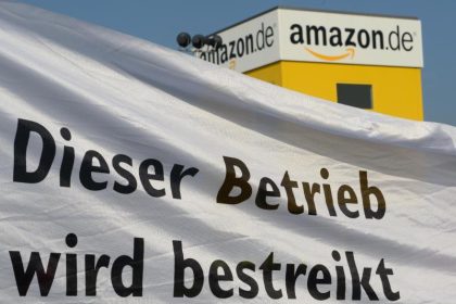 Verdi bestreikt Amazon in Bad Hersfeld