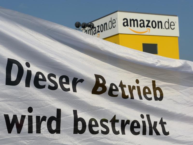 Verdi bestreikt Amazon in Bad Hersfeld