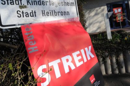 Geschlossene Kitas: Verdi ruft zu Warnstreiks auf