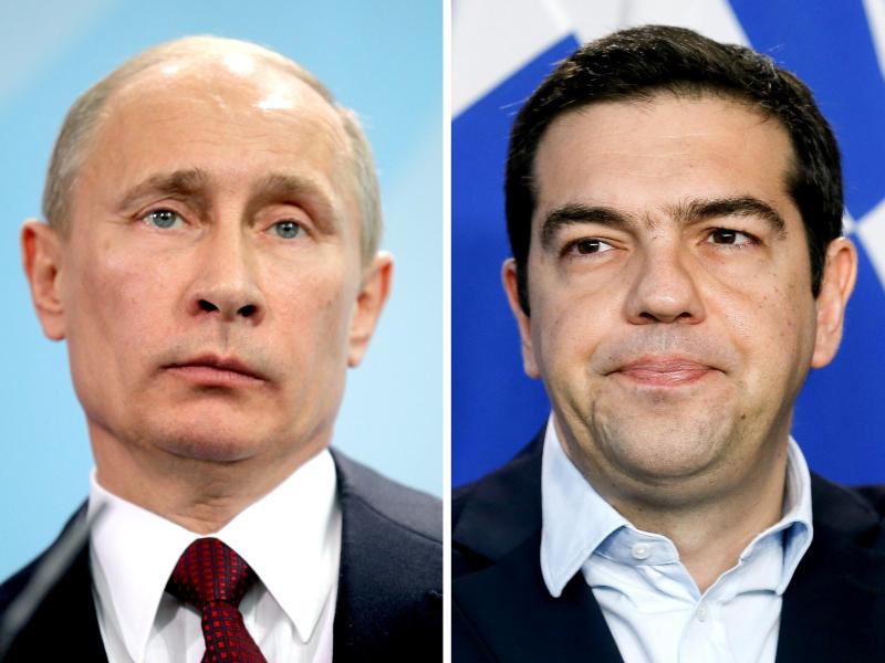 Treffen im Kreml: Alexis Tsipras bei Putin