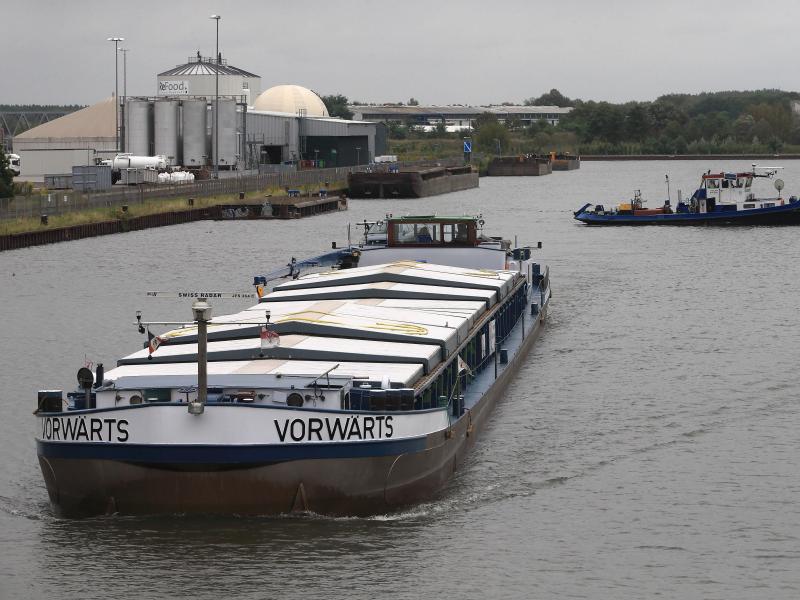 Mehr Güter auf Deutschlands Flüssen und Kanälen transportiert