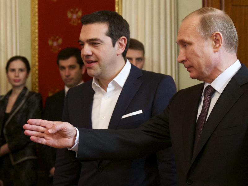 Putin lockt Tsipras mit Gas-Deal