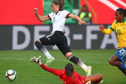 DFB-Frauen fertigen Brasilien bei WM-Test 4:0 ab