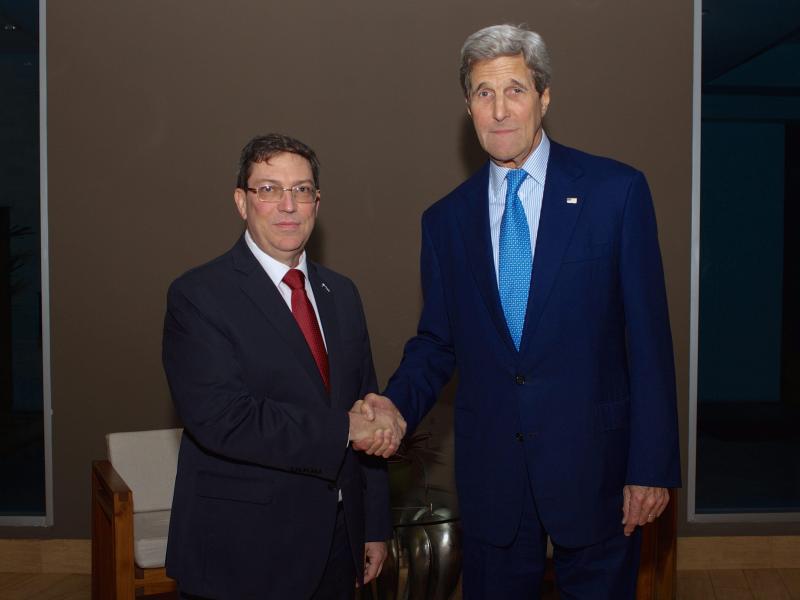 Kerry traf kubanischen Außenminister