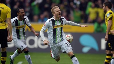 Gladbach mit 3:1 gegen BVB auf Champions-League-Kurs