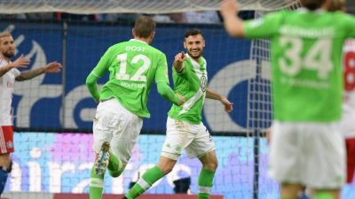 Wolfsburg verdirbt Knäbel Heimdebüt – HSV rutscht ab