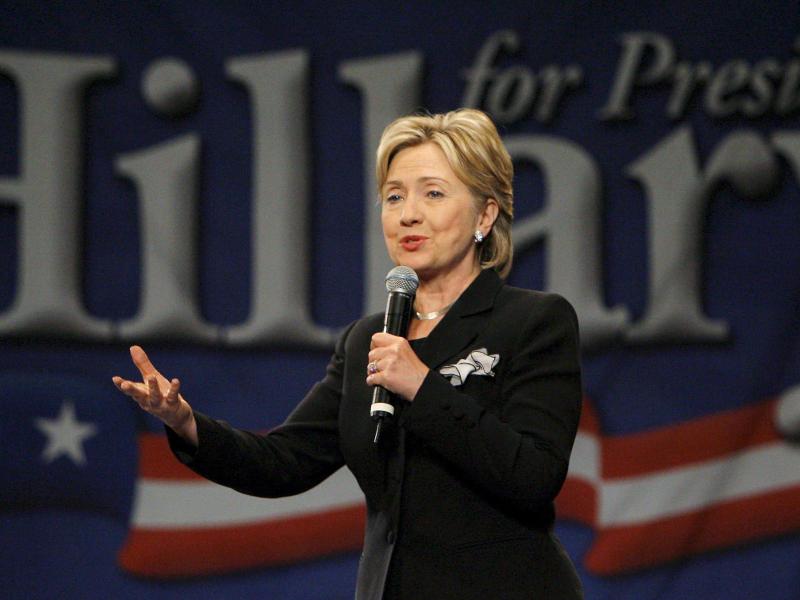 Geht Hillary Clinton ins Rennen ums Weiße Haus?