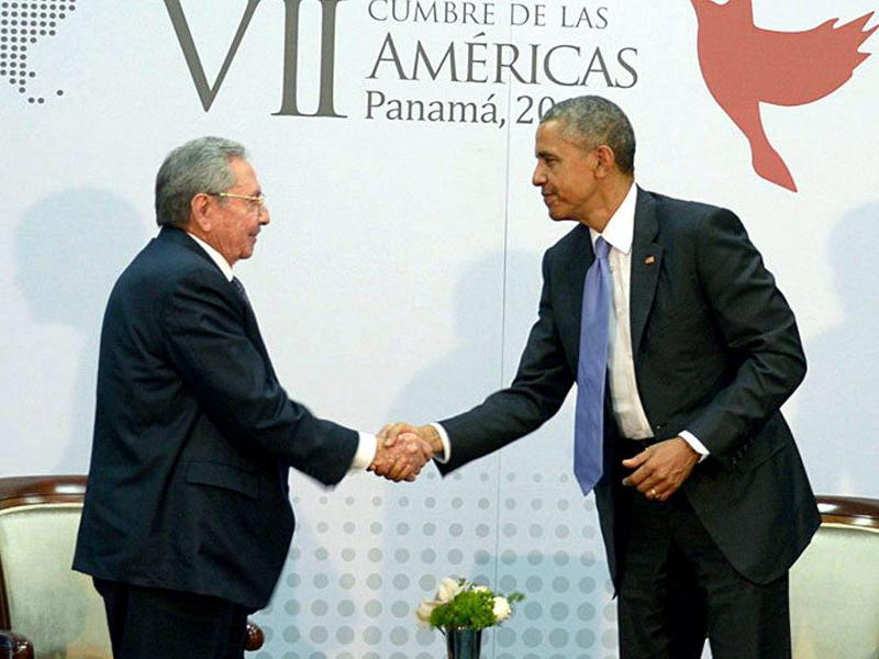 Obama: Ehrliche und offene Diskussion mit Castro