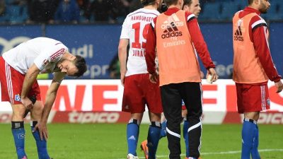 HSV: Pleite, Kabinenzoff – Beiersdorfer stützt Knäbel