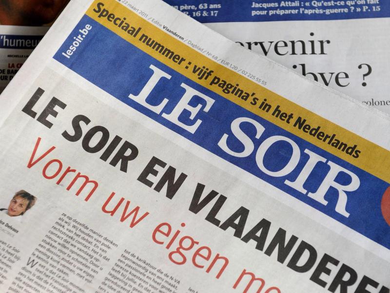 Cyber-Angriff auf belgischen Zeitungsverlag