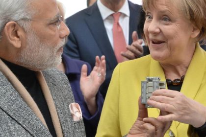 Merkel und Modi in der Hightech-Welt Hannover Messe
