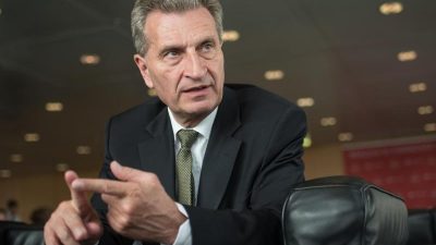 Digitalkommissar Oettinger will kein «gEUgle»