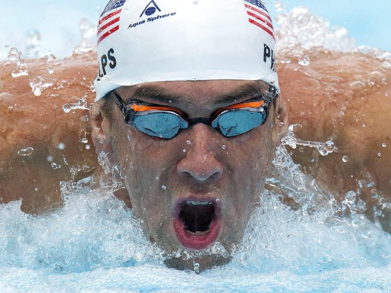 Phelps gewinnt bei Comeback über 100 Meter Schmetterling