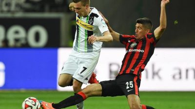 0:0 in Frankfurt: Dämpfer für Gladbach